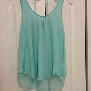 Express Light Blue Tank Top